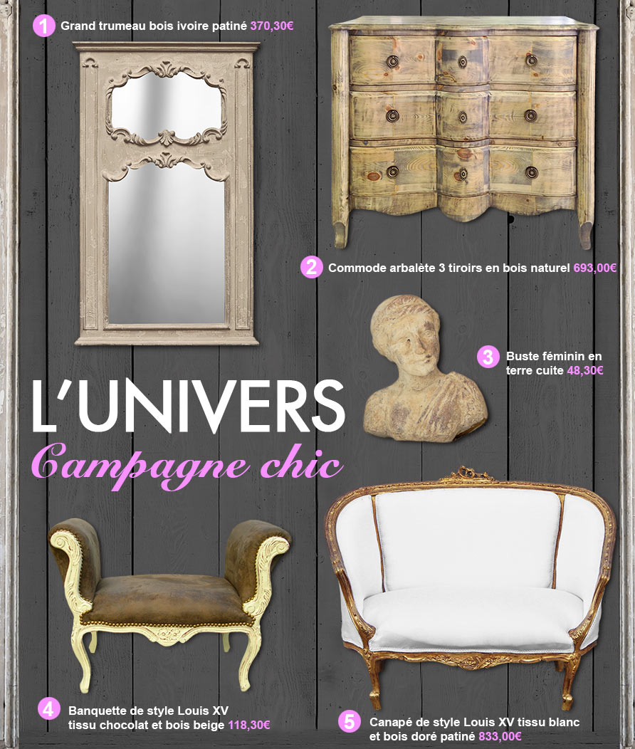 l’univers campagne chic